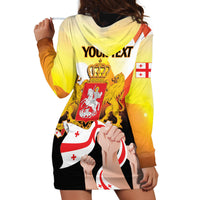 Personalised Georgia Hoodie Dress Happy 106 Years Of Independence - Wonder Print Shop