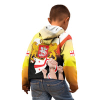 Personalised Georgia Kid Hoodie Happy 106 Years Of Independence - Wonder Print Shop