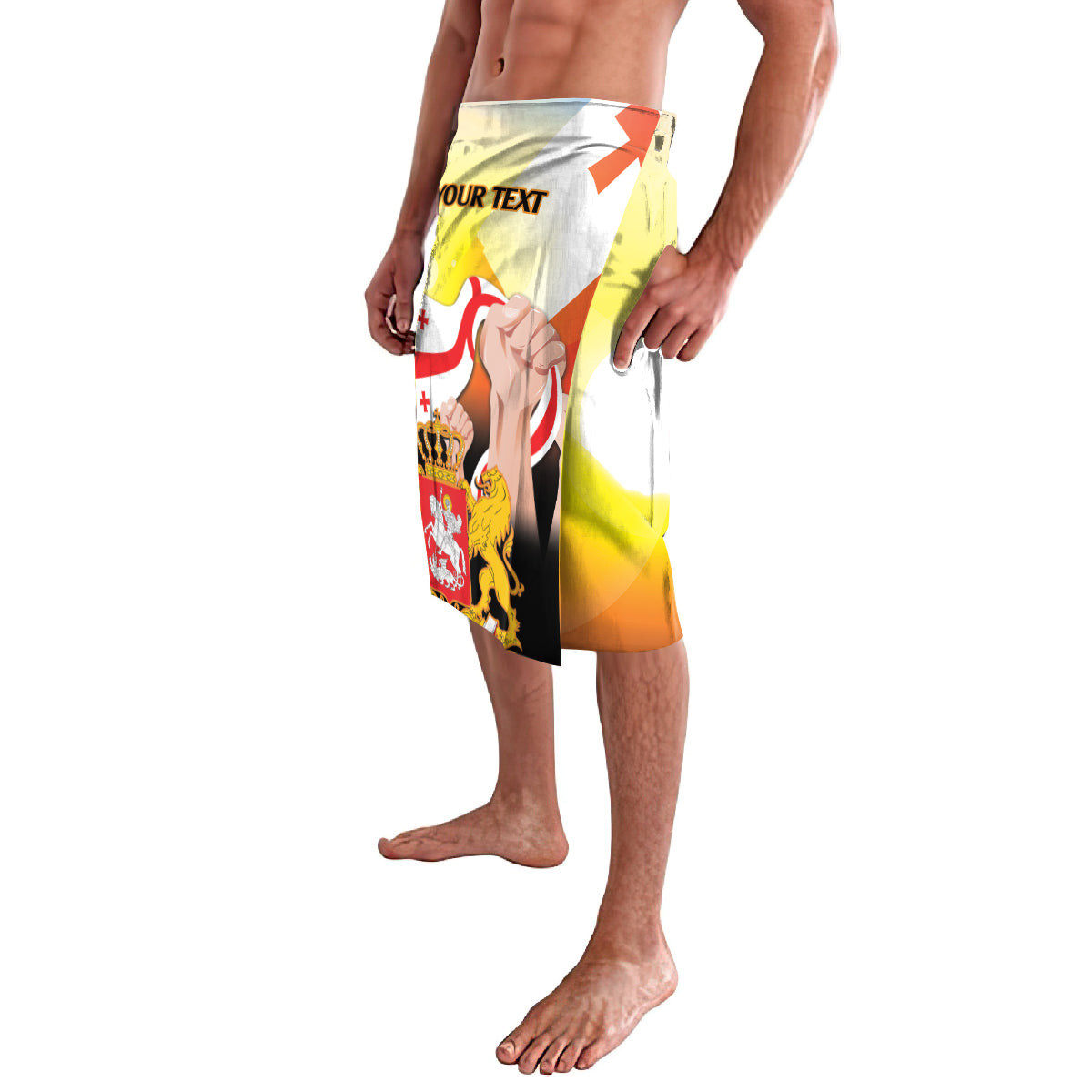 Personalised Georgia Lavalava Happy 106 Years Of Independence - Wonder Print Shop