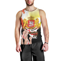 Personalised Georgia Men Tank Top Happy 106 Years Of Independence - Wonder Print Shop