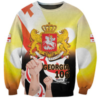 Personalised Georgia Sweatshirt Happy 106 Years Of Independence - Wonder Print Shop