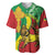 Ethiopia National Day Baseball Jersey Ethiopia Lion of Judah African Pattern