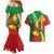 Ethiopia National Day Couples Matching Mermaid Dress and Hawaiian Shirt Ethiopia Lion of Judah African Pattern