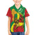 Ethiopia National Day Family Matching Off Shoulder Short Dress and Hawaiian Shirt Ethiopia Lion of Judah African Pattern