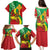 Ethiopia National Day Family Matching Puletasi and Hawaiian Shirt Ethiopia Lion of Judah African Pattern