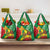 Ethiopia National Day Grocery Bag Ethiopia Lion of Judah African Pattern