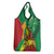 Ethiopia National Day Grocery Bag Ethiopia Lion of Judah African Pattern