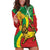 Ethiopia National Day Hoodie Dress Ethiopia Lion of Judah African Pattern