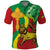Ethiopia National Day Polo Shirt Ethiopia Lion of Judah African Pattern - Wonder Print Shop