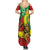 Ethiopia National Day Summer Maxi Dress Ethiopia Lion of Judah African Pattern