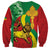 Ethiopia National Day Sweatshirt Ethiopia Lion of Judah African Pattern - Wonder Print Shop
