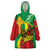 Ethiopia National Day Wearable Blanket Hoodie Ethiopia Lion of Judah African Pattern