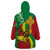 Ethiopia National Day Wearable Blanket Hoodie Ethiopia Lion of Judah African Pattern - Wonder Print Shop