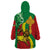 Ethiopia National Day Wearable Blanket Hoodie Ethiopia Lion of Judah African Pattern