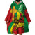 Ethiopia National Day Wearable Blanket Hoodie Ethiopia Lion of Judah African Pattern - Wonder Print Shop