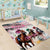 Personalized Kentucky Horse Racing Area Rug 151st Anniversary Run For The Roses