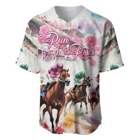 Personalized Kentucky Horse Racing Baseball Jersey 151st Anniversary Run For The Roses