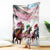 Personalized Kentucky Horse Racing Blanket 151st Anniversary Run For The Roses
