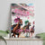 Personalized Kentucky Horse Racing Canvas Wall Art 151st Anniversary Run For The Roses