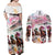 Personalized Kentucky Horse Racing Couples Matching Off Shoulder Maxi Dress and Long Sleeve Button Shirt 151st Anniversary Run For The Roses