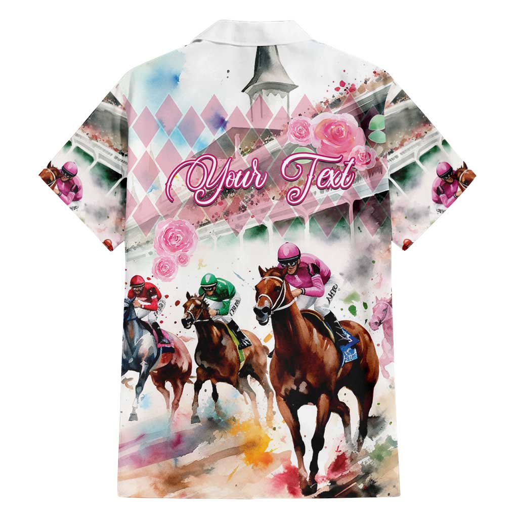 Personalized Kentucky Horse Racing Family Matching Puletasi and Hawaiian Shirt 151st Anniversary Run For The Roses