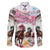 Personalized Kentucky Horse Racing Family Matching Puletasi and Hawaiian Shirt 151st Anniversary Run For The Roses