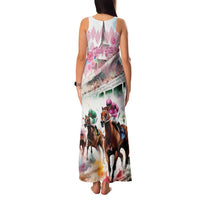 Personalized Kentucky Horse Racing Family Matching Tank Maxi Dress and Hawaiian Shirt 151st Anniversary Run For The Roses
