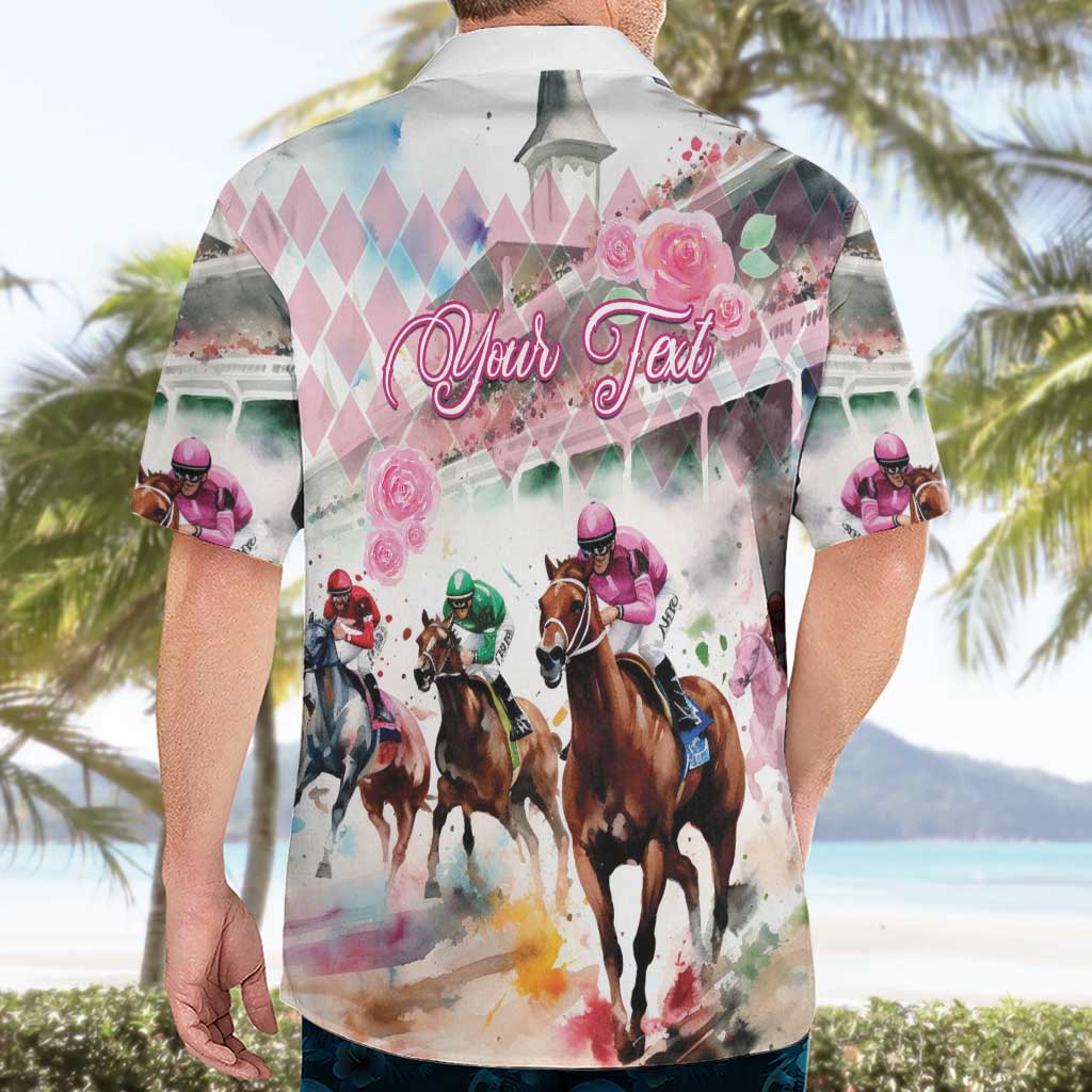 Personalized Kentucky Horse Racing Hawaiian Shirt 151st Anniversary Run For The Roses
