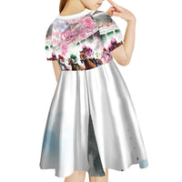 Personalized Kentucky Horse Racing Kid Short Sleeve Dress 151st Anniversary Run For The Roses