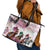 Personalized Kentucky Horse Racing Leather Tote Bag 151st Anniversary Run For The Roses