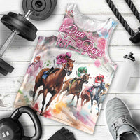 Personalized Kentucky Horse Racing Men Tank Top 151st Anniversary Run For The Roses