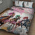 Personalized Kentucky Horse Racing Quilt Bed Set 151st Anniversary Run For The Roses