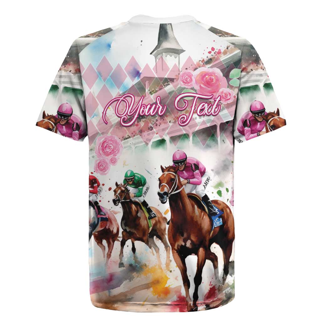 Personalized Kentucky Horse Racing Rugby Jersey 151st Anniversary Run For The Roses