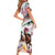 Personalized Kentucky Horse Racing Short Sleeve Bodycon Dress 151st Anniversary Run For The Roses