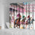 Personalized Kentucky Horse Racing Shower Curtain 151st Anniversary Run For The Roses