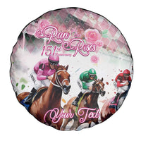 Personalized Kentucky Horse Racing Spare Tire Cover 151st Anniversary Run For The Roses