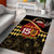 Kentucky Horse Racing Area Rug Celebrating 151 Years Horseshoe With Roses