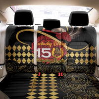 Kentucky Horse Racing Back Car Seat Cover Celebrating 151 Years Horseshoe With Roses