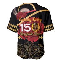 Kentucky Horse Racing Baseball Jersey Celebrating 151 Years Horseshoe With Roses