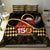 Kentucky Horse Racing Bedding Set Celebrating 151 Years Horseshoe With Roses