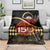 Kentucky Horse Racing Blanket Celebrating 151 Years Horseshoe With Roses