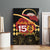 Kentucky Horse Racing Canvas Wall Art Celebrating 151 Years Horseshoe With Roses