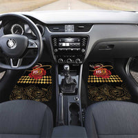 Kentucky Horse Racing Car Mats Celebrating 151 Years Horseshoe With Roses