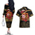 Kentucky Horse Racing Couples Matching Off The Shoulder Long Sleeve Dress and Hawaiian Shirt Celebrating 151 Years Horseshoe With Roses