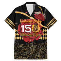 Kentucky Horse Racing Family Matching Mermaid Dress and Hawaiian Shirt Celebrating 151 Years Horseshoe With Roses