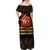 Kentucky Horse Racing Family Matching Off Shoulder Maxi Dress and Hawaiian Shirt Celebrating 151 Years Horseshoe With Roses