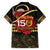 Kentucky Horse Racing Family Matching Puletasi and Hawaiian Shirt Celebrating 151 Years Horseshoe With Roses