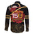 Kentucky Horse Racing Family Matching Puletasi and Hawaiian Shirt Celebrating 151 Years Horseshoe With Roses
