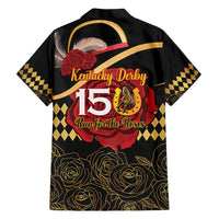 Kentucky Horse Racing Hawaiian Shirt Celebrating 151 Years Horseshoe With Roses