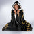 Kentucky Horse Racing Hooded Blanket Celebrating 151 Years Horseshoe With Roses